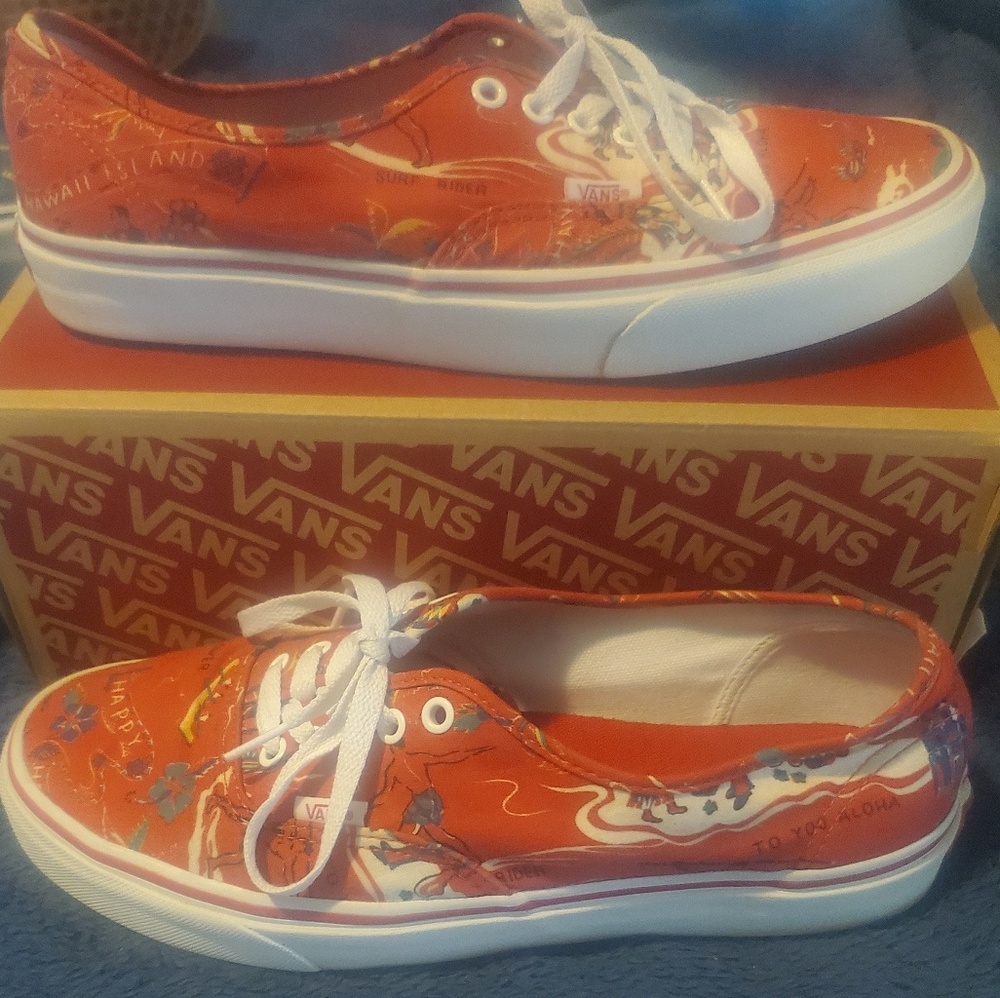 Van's ALOHA authentic vans. Size 9.5m